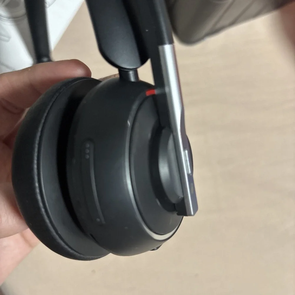 KH120M Wireless Headset, V5.2, 400mAh, Office Call Center Zoom Skype Teams